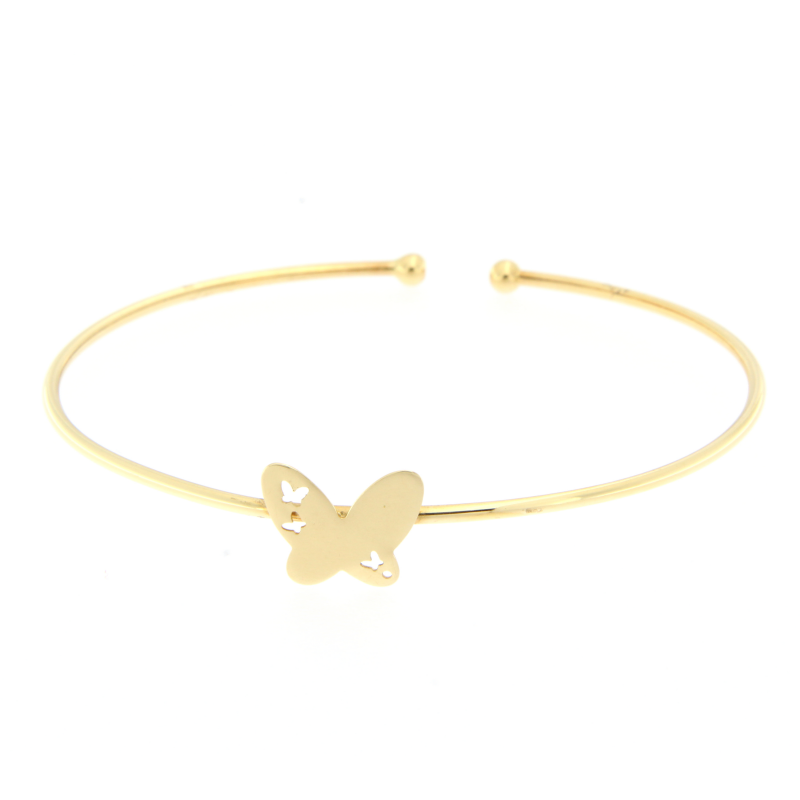 Bangle farfalla oro