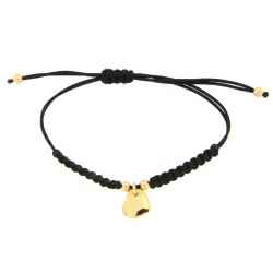 Bracciale cuore in oro