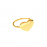 Heart ring gold 18 K