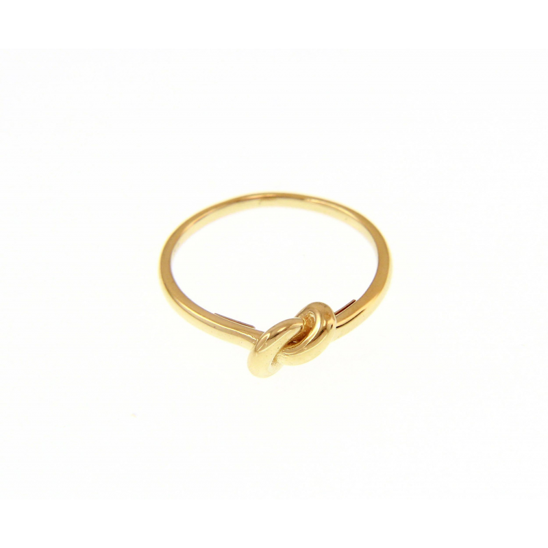 Ring with knot gold 18 K