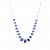 Collana con tanzanite