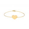 Bracciale rigido cuore