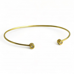 Bracciale in oro 18 K e diamanti