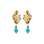 Courage Earrings - Precious Red