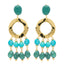 Aura Earrings - Precious Red