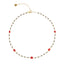 Shine Necklace - Precious Red