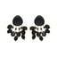 Lizard Earrings - Precious Red
