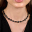 Black Leopard Necklace - Precious Red