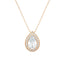 Aurora drop-cut necklace - AMA