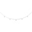Aria necklace with pink light points Lab - AMA
