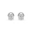 Oval-cut stud earrings - AMA