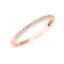 Yellow half-eternity ring - Herzel Gioielli