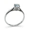 Anello Solitario in Oro 18 Carati con Diamante 0,50 ct Certificato IGI - Herzel Gioielli