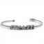 Bracciale STICAZZI argento brunito e zirconi bianchi - Herzel Fashion
