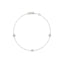 Oval lab diamond bracelet - AMA