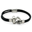Bracciale in argento e corda nautica - Valentino Di Leonardo