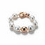 Bracciale con perle e oro - Evanueva