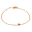 Bracciale punto luce con rubino - Herzel Gioielli