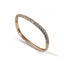 Bracciale rigido con zirconi - Herzel fashion