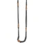 Catena Lunga in Argento Brunito e Dorato con Chiusura a T - Herzel Fashion