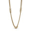 Catena Lunga in Argento Dorato con Chiusura a T - Herzel Fashion