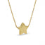 Collana Girocollo Oro Giallo 18K con Stella – Herzel Gioielli