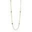 Collana Oro 18K con Maglia Classica e Cuori Lisci – Herzel Gioielli