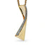 Collana Twist in Argento e Zirconi – Herzel Fashion