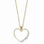 Collana cuore oro e diamanti - Mycharm