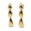 Rose silver earrings - Herzel Fashion