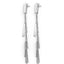 Orecchini Pendenti con nappe in Argento – Herzel Fashion