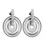 Orecchini a cerchio in Argento – Herzel Fashion