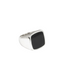 Chevalier ring in silver and enamel - Nove25