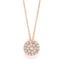 Gold and diamond pendant necklace - Di Leo Gioielli